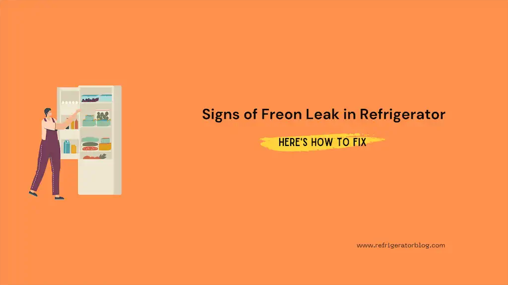 Signs of Freon Leak in Refrigerator; Here's How to Fix